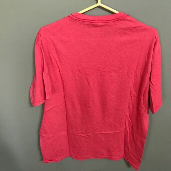 Atlanta Hawks Shirt NBA Men’s L Tee Logo Red & White, 2014 Giveaway Shirt RARE - Picture 4 of 4